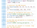 Perceptron Learning Algorithm In Python Tpoint Tech