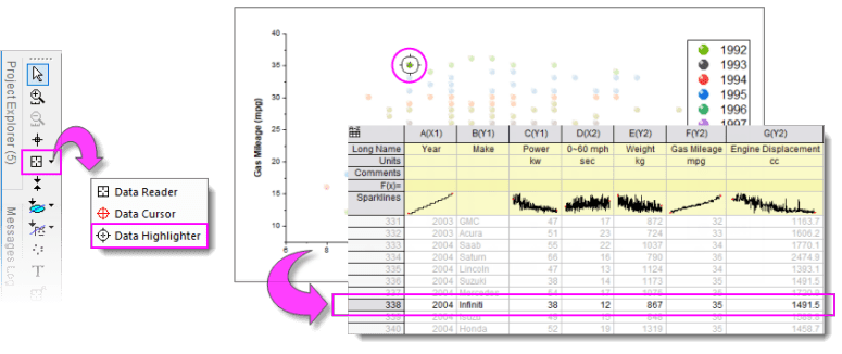 Origin Data Highlighter - 4K Gradient Backgrounds for Desktop