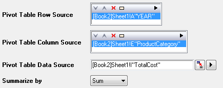 Help Online Origin Help Pivot Table