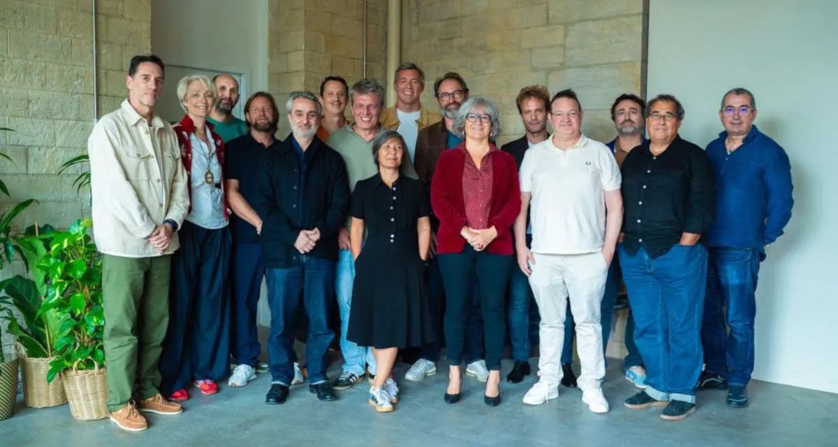 The CSDEM 2026-28 board poses for an official group photo.