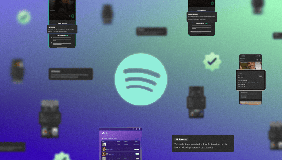 Spotify’s AI music policies cover track recommendations, artist verification and disclosures of AI contributions.