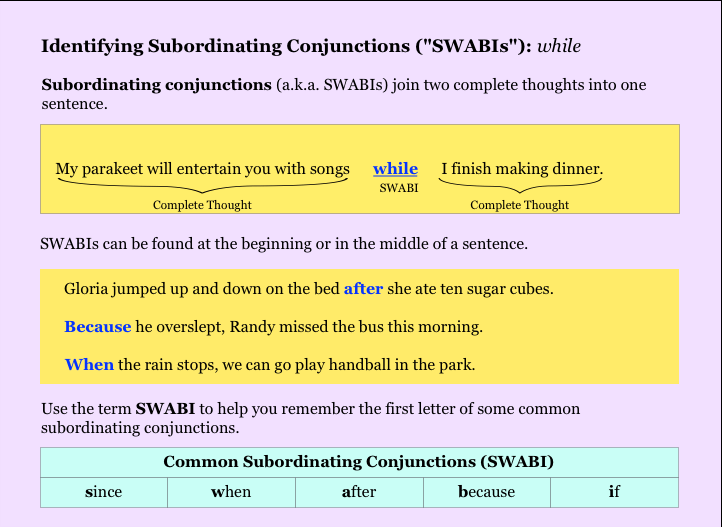 Building Complex Sentences - EnglishWithLatini.com Building Complex Sentences - EnglishWithLatini.com