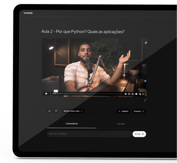 Mini Curso Python Varos - Light Wallpapers - High Quality 8K Collection