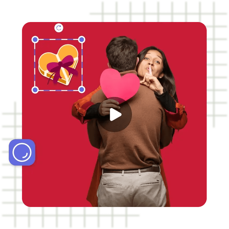 Valentine’s day video ecard & greeting video maker