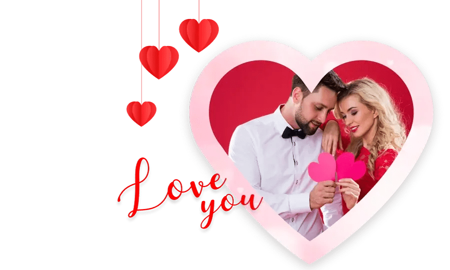Valentine’s day video ecard & greeting video maker