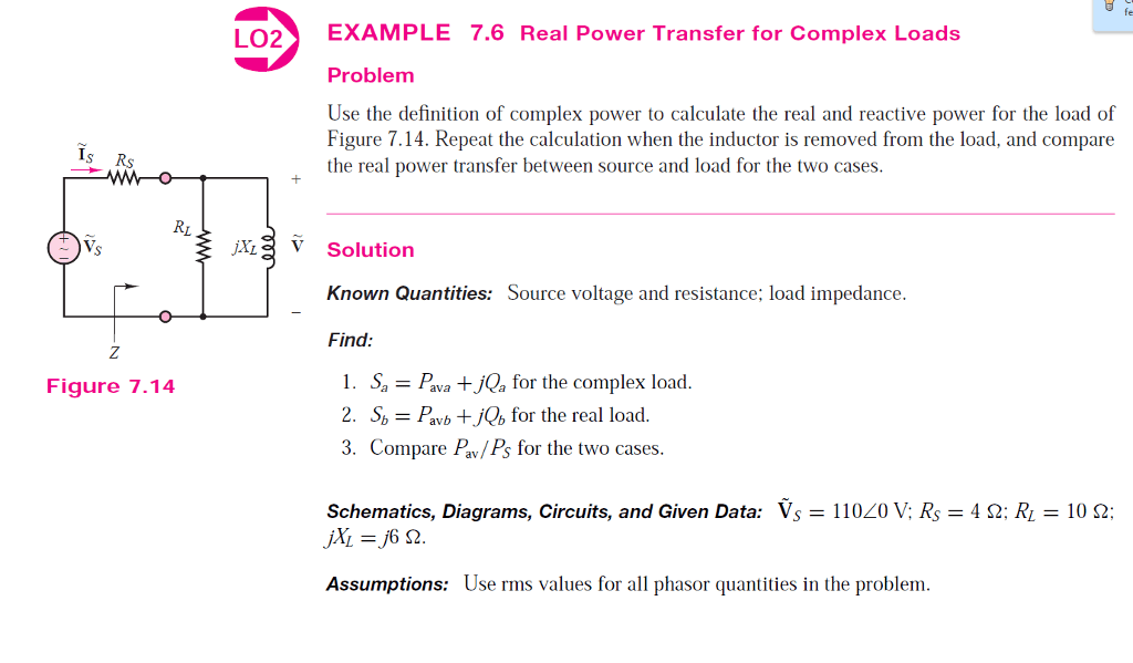 Solved Use The Definition Of Complex Power To Calculate