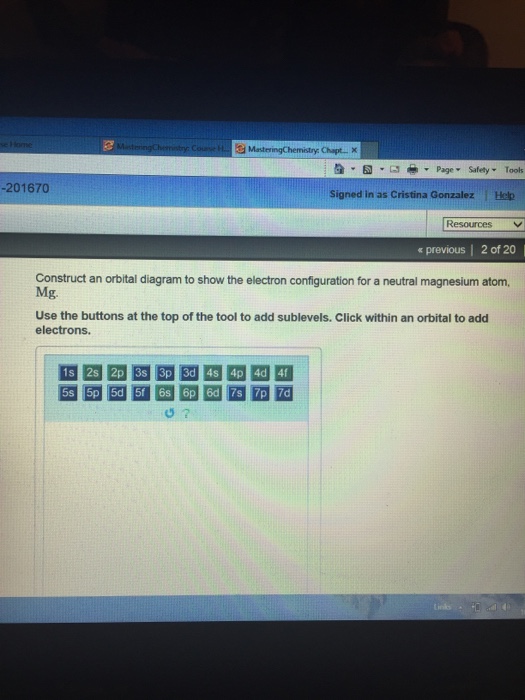 Wiring Diagram: 14 Construct The Orbital Diagram For As