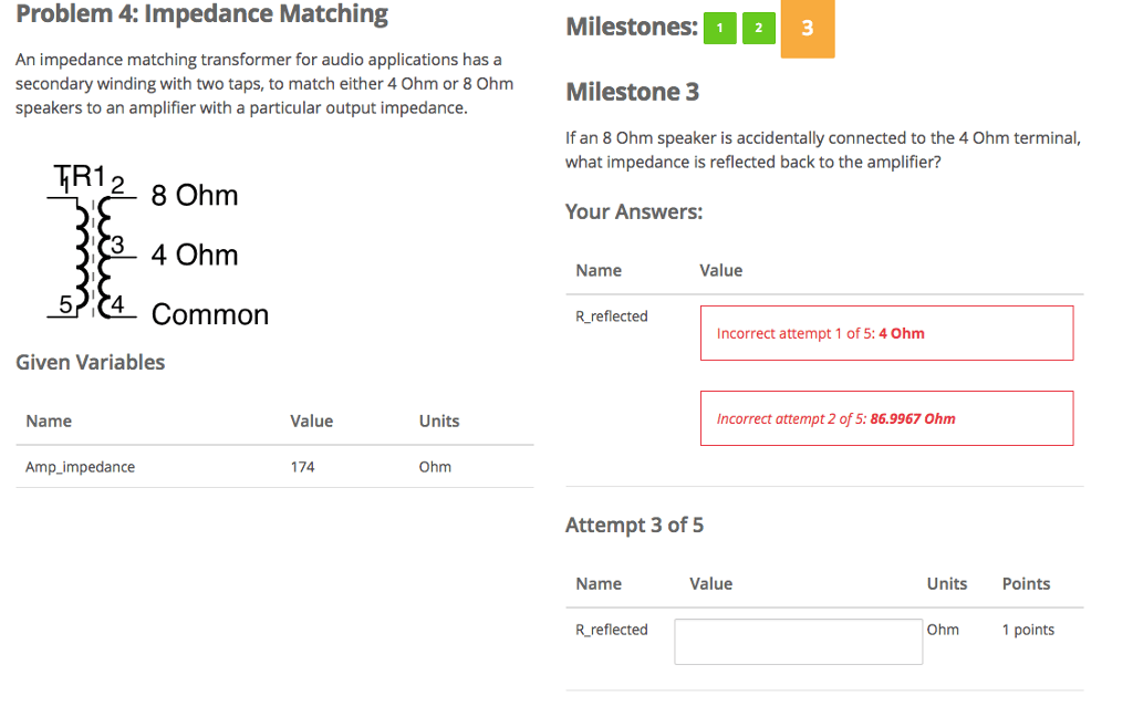 Solved Problem 4 Impedance Matching An Impedance Matchin
