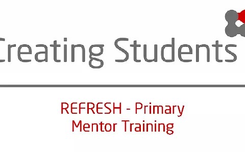 Refresh Mentor Training Primary Students