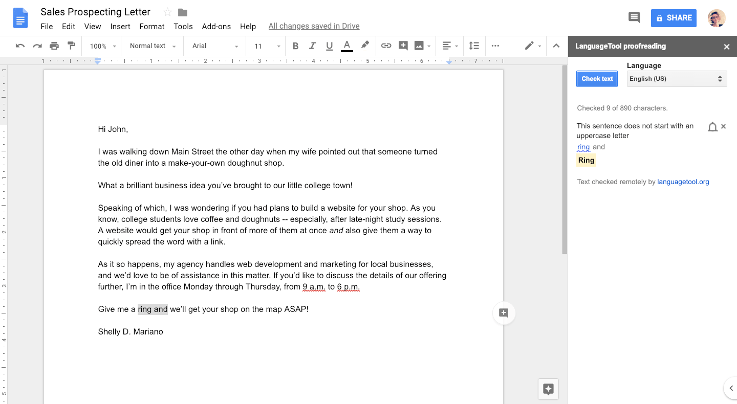 The Long Lost Art Of Sales Prospecting Letters Copper