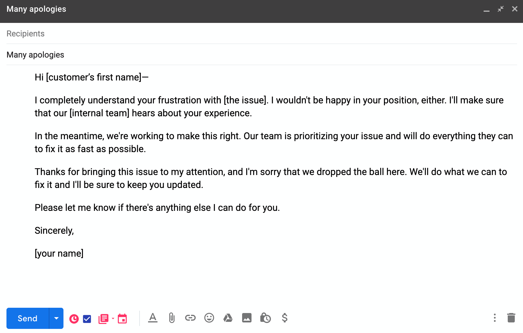 18 Customer Service Email Templates That Ll Save You Hours Copper