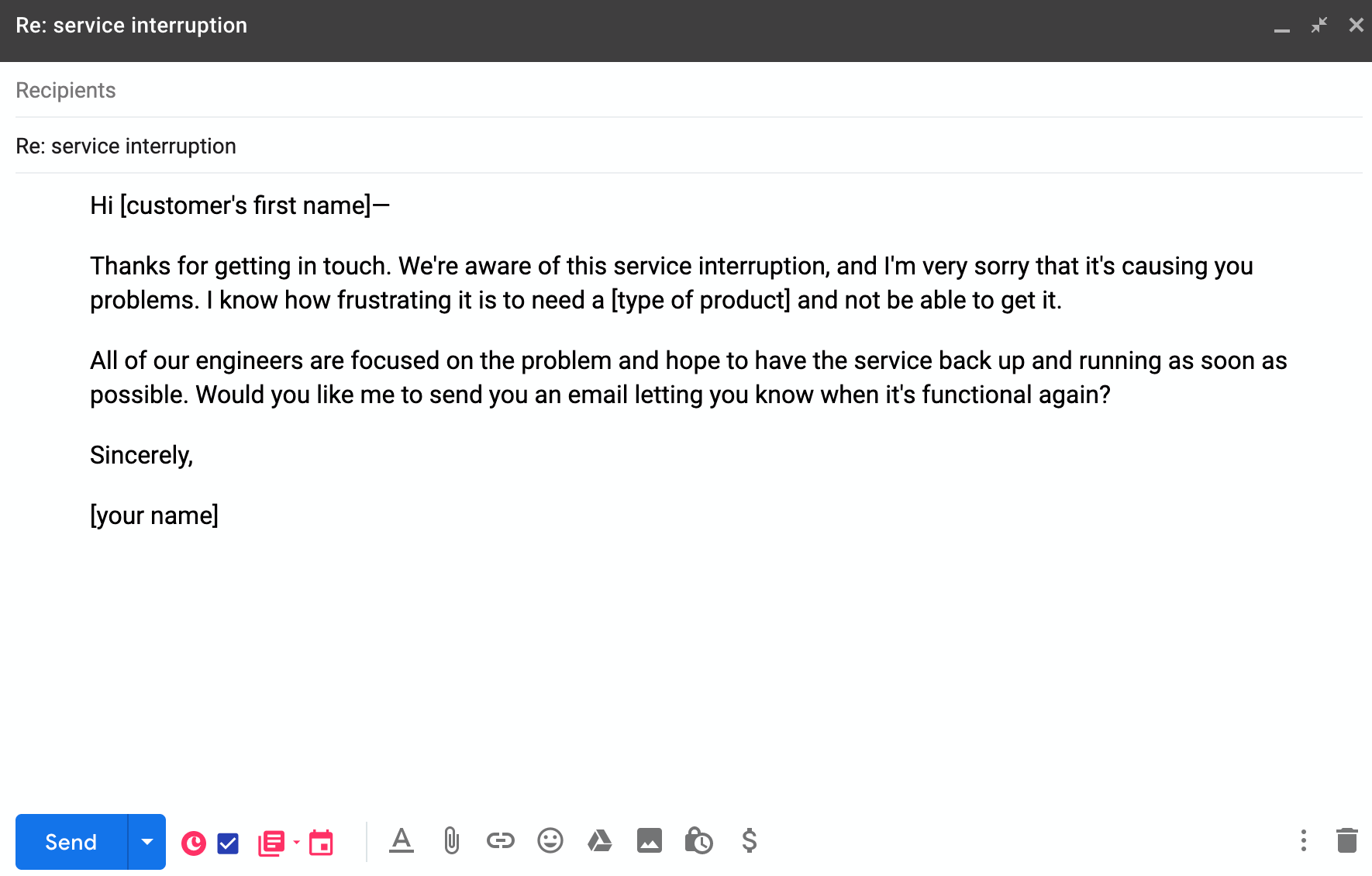 18 Customer Service Email Templates That Ll Save You Hours Copper