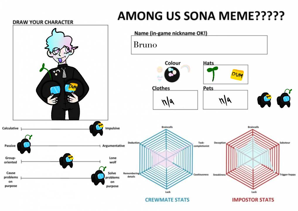 Among Us Oc By Baby Bruno On Sketchers United
