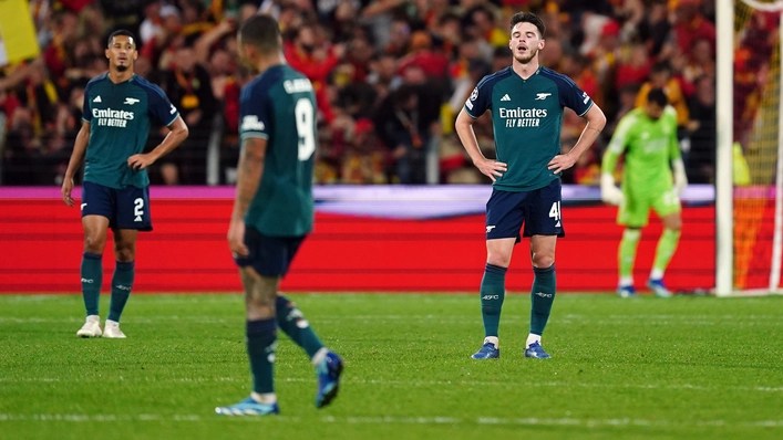 Arsenal’s Champions League Night Marred by Defeat, Saka’s Injury