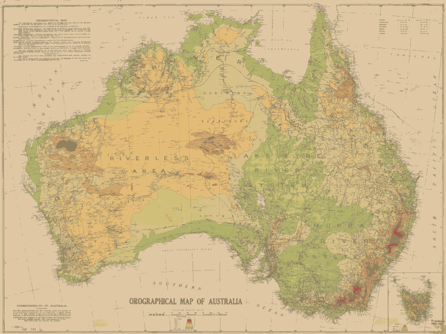 Australia Geospatial GIS Maps Aerial Photography Resources Map 1918 