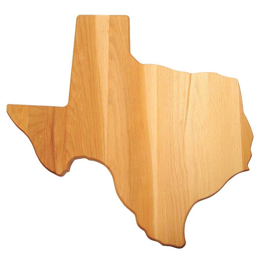 Get daily travel tips & deals! Cutting Board Shaped Like The State Of Texas