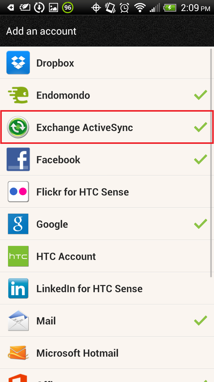 Outlook isn't just limited to your outlook or hotmail accounts. Manually Configure Android Devices For Email Hosted On Exchange 2010