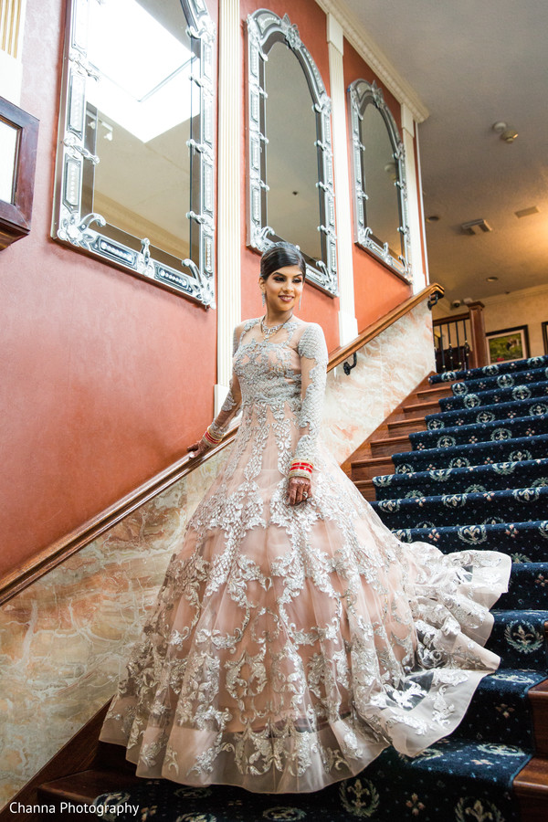 Lovely Indian Bride On Her Wedding Reception Dress Photo 168388