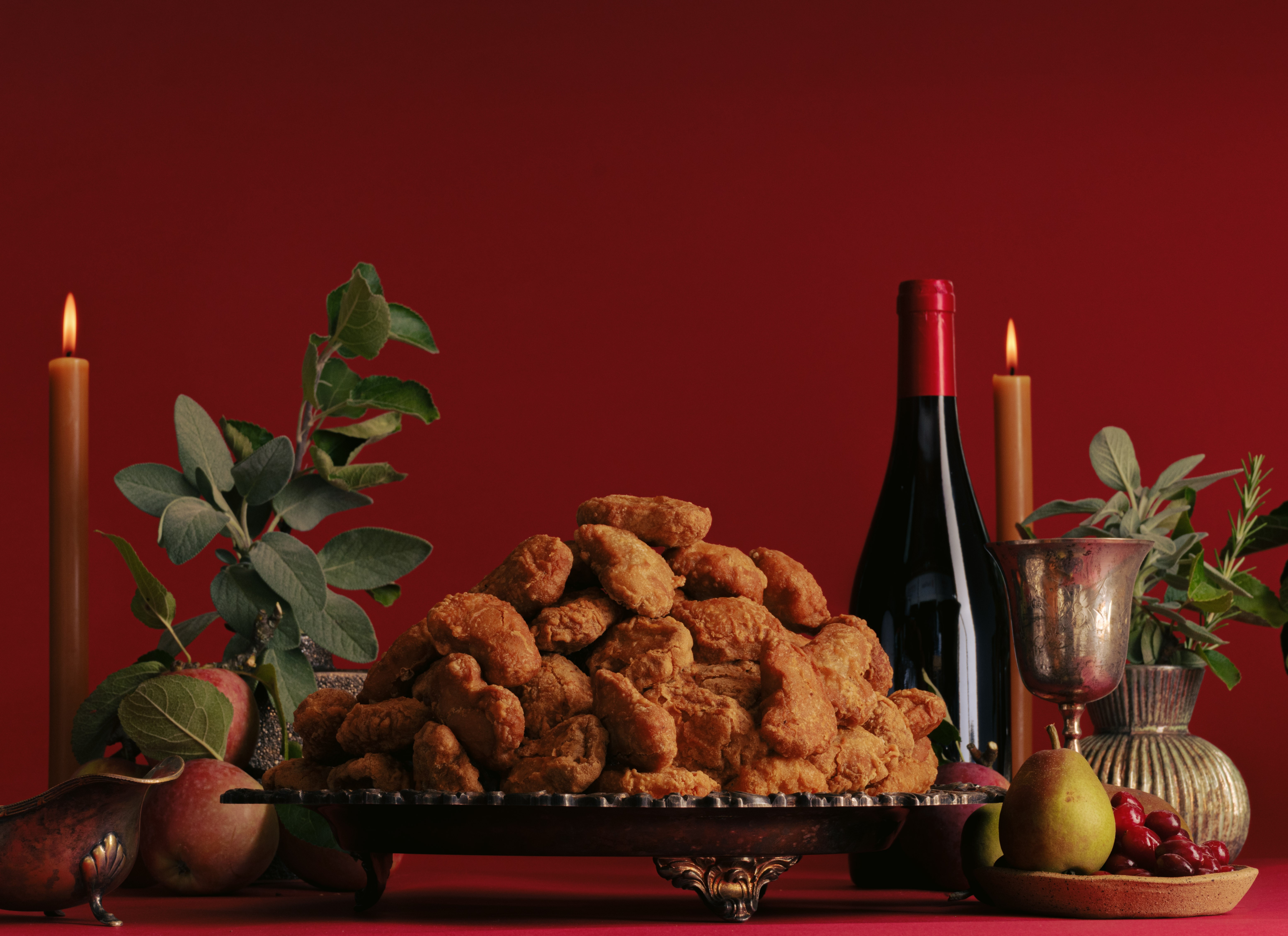 Turkey Nuggets Skychef - Beautiful Ultra HD Gradient Arts | Free Download