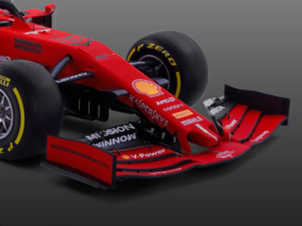 Ferrari, alfa romeo adopt 'unusual' front wing design