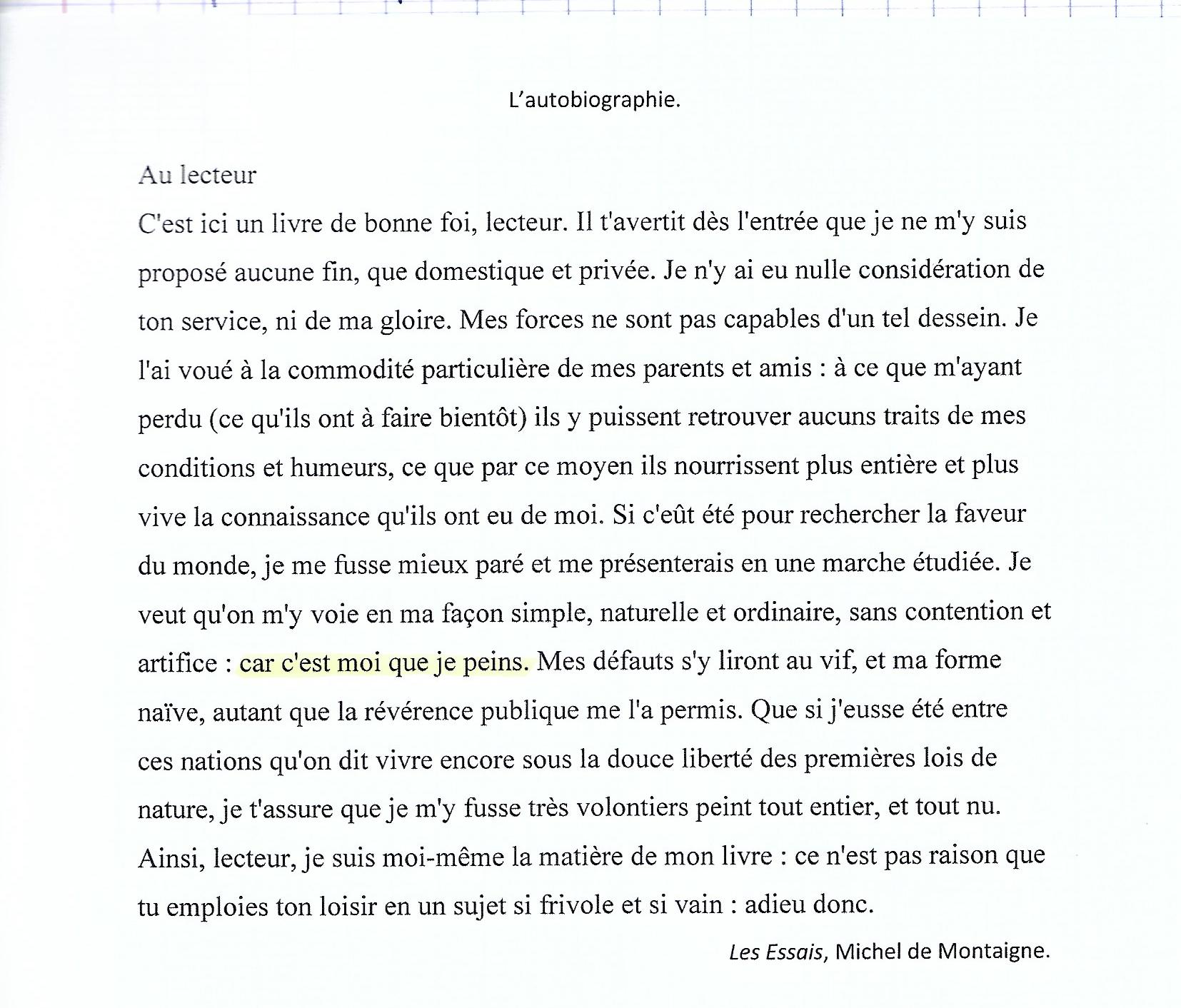Téléchargement gratuit Images Rediger Un Autoportrait De Maniere Creative En 30 Lignes Minimum dernière par