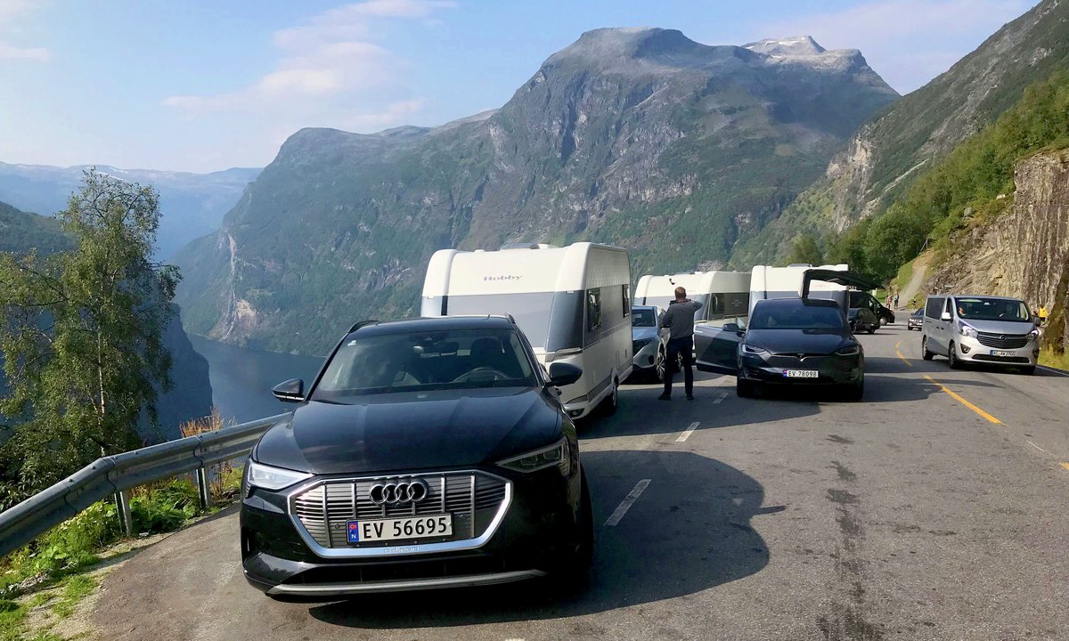 Whether a car is old or new, having a car insurance policy is a necessity. The Very First Test Of Three Electric Cars With Caravans Norsk Elbilforening