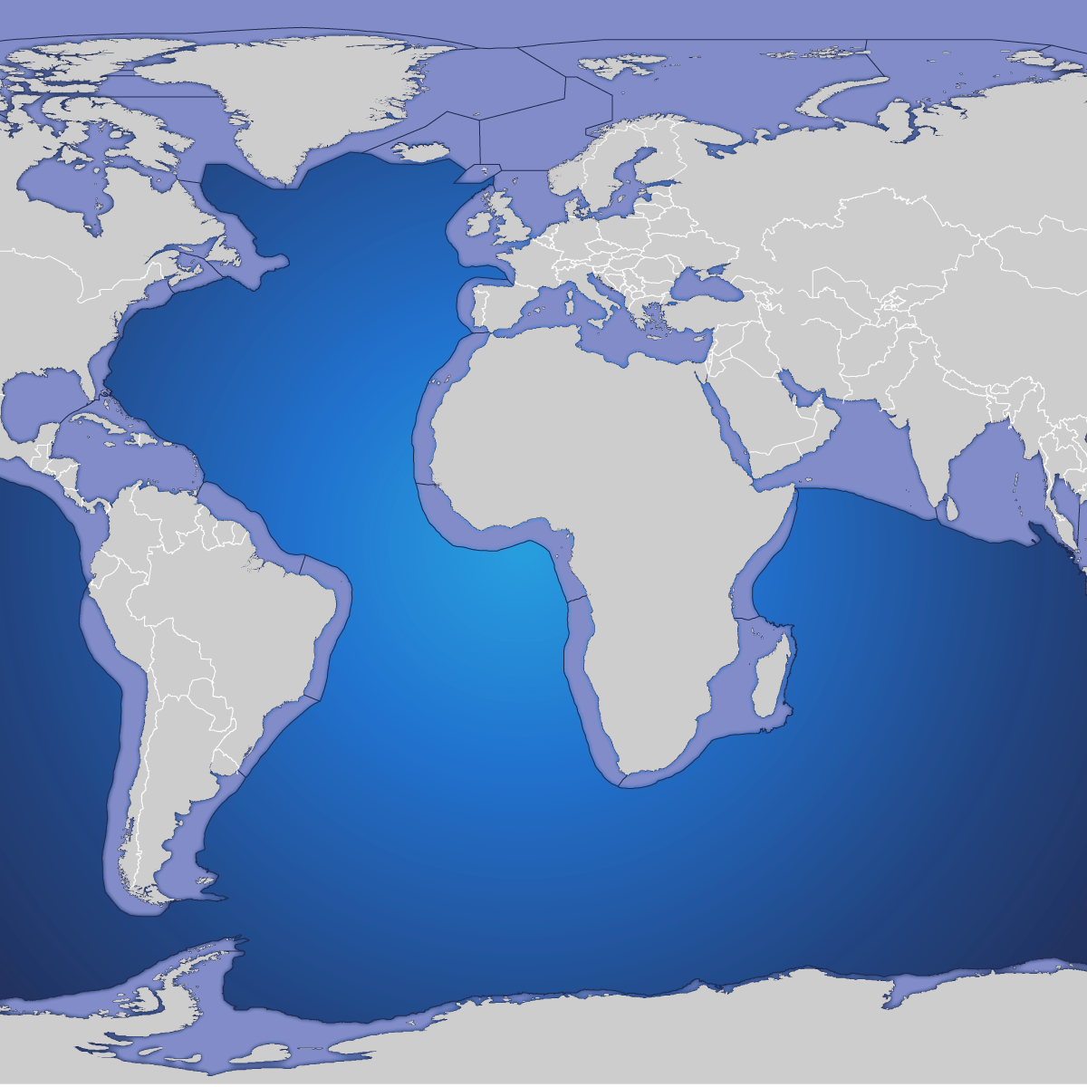 Oceanography Map - Best Colorful Illustrations in Full HD