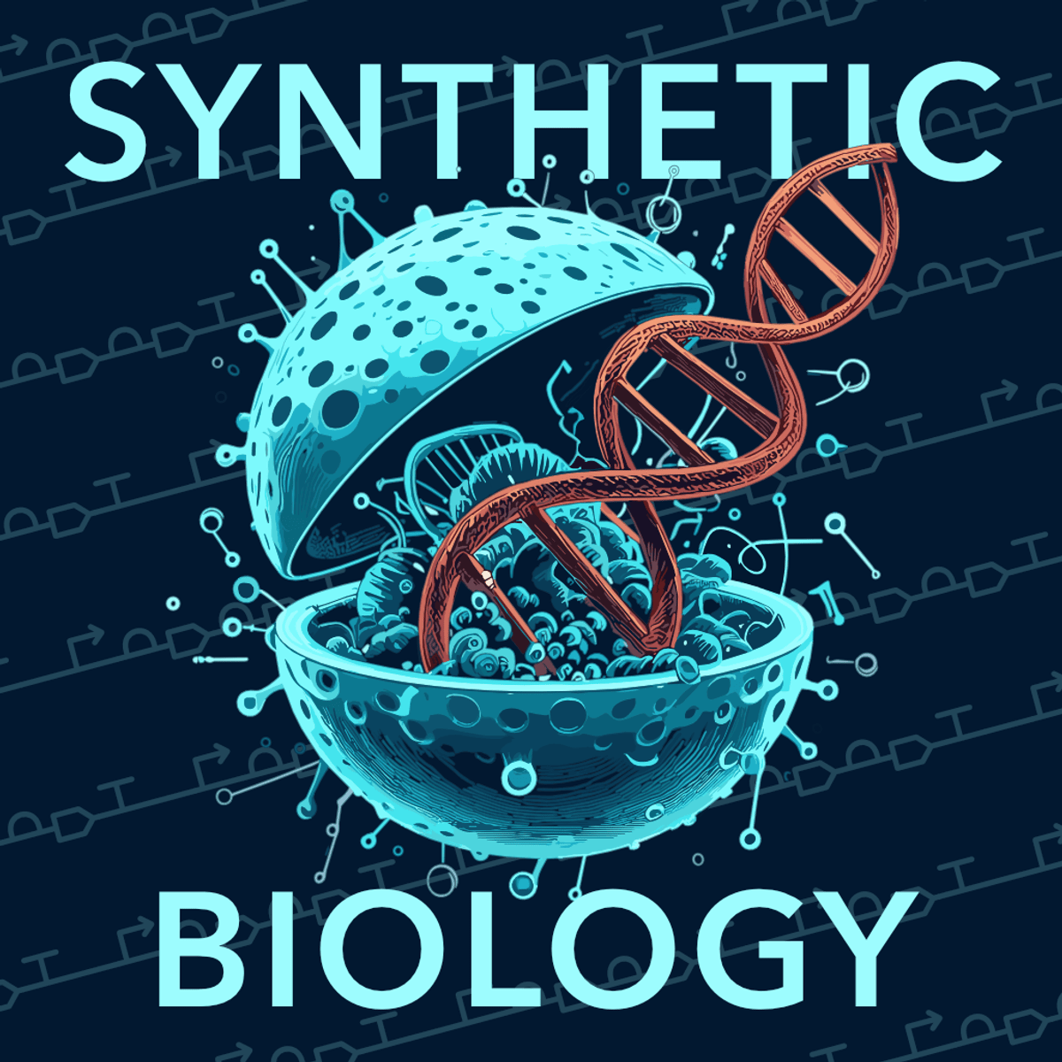 Github Biocomputationlab Engineered Genetic Circuit In 3d Space - Light Arts - Ultra HD 4K Collection