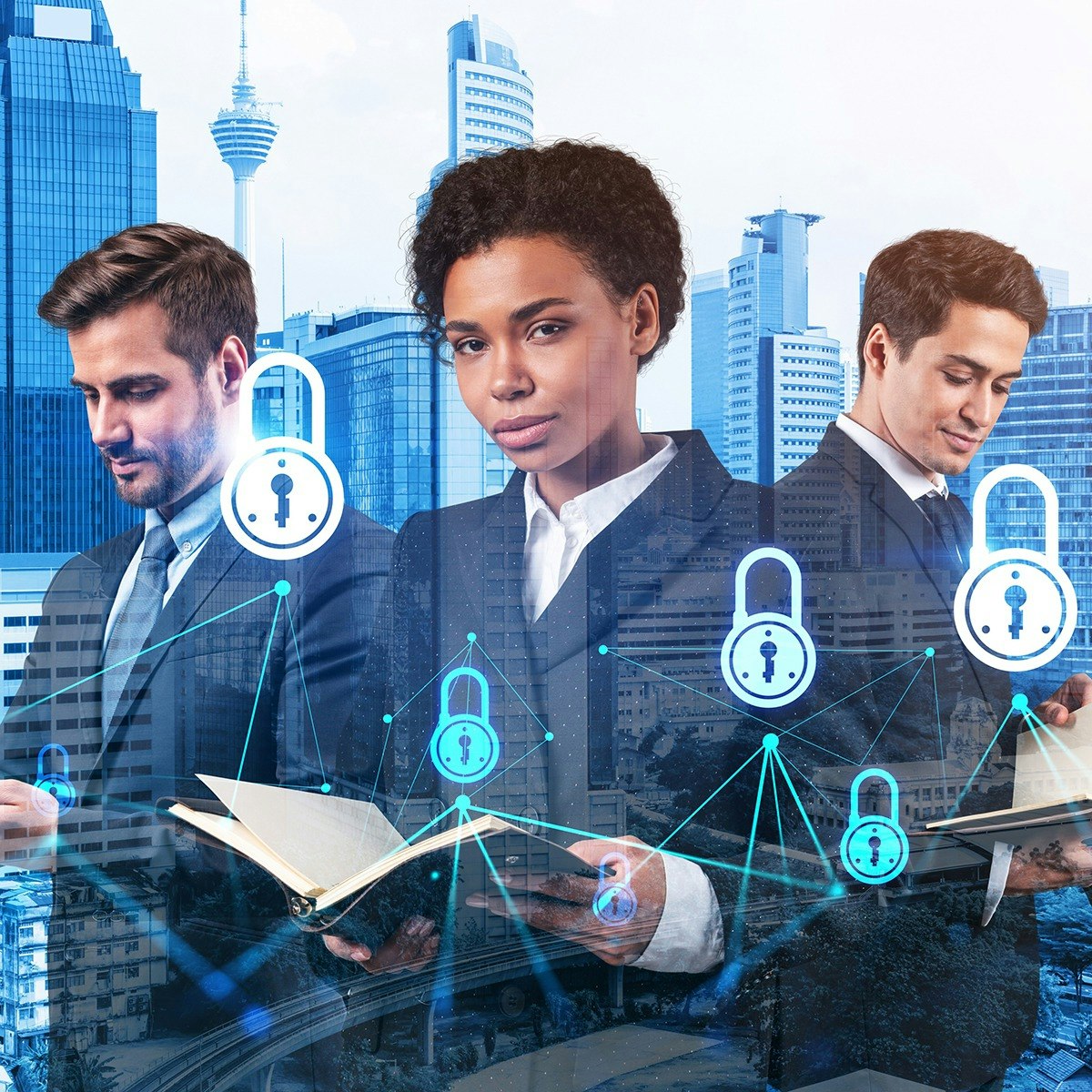 Discover And Manage Security Risks - Ocean Texture Collection - Desktop Quality