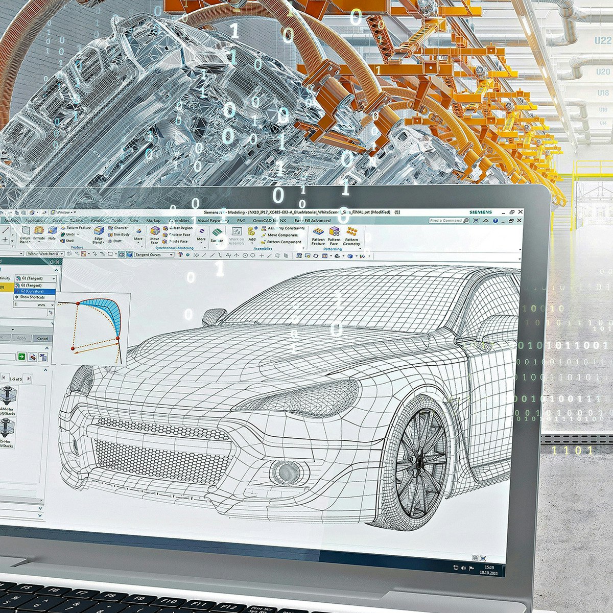 Digital Thread Components Coursera - Premium Minimal Art Gallery - Mobile