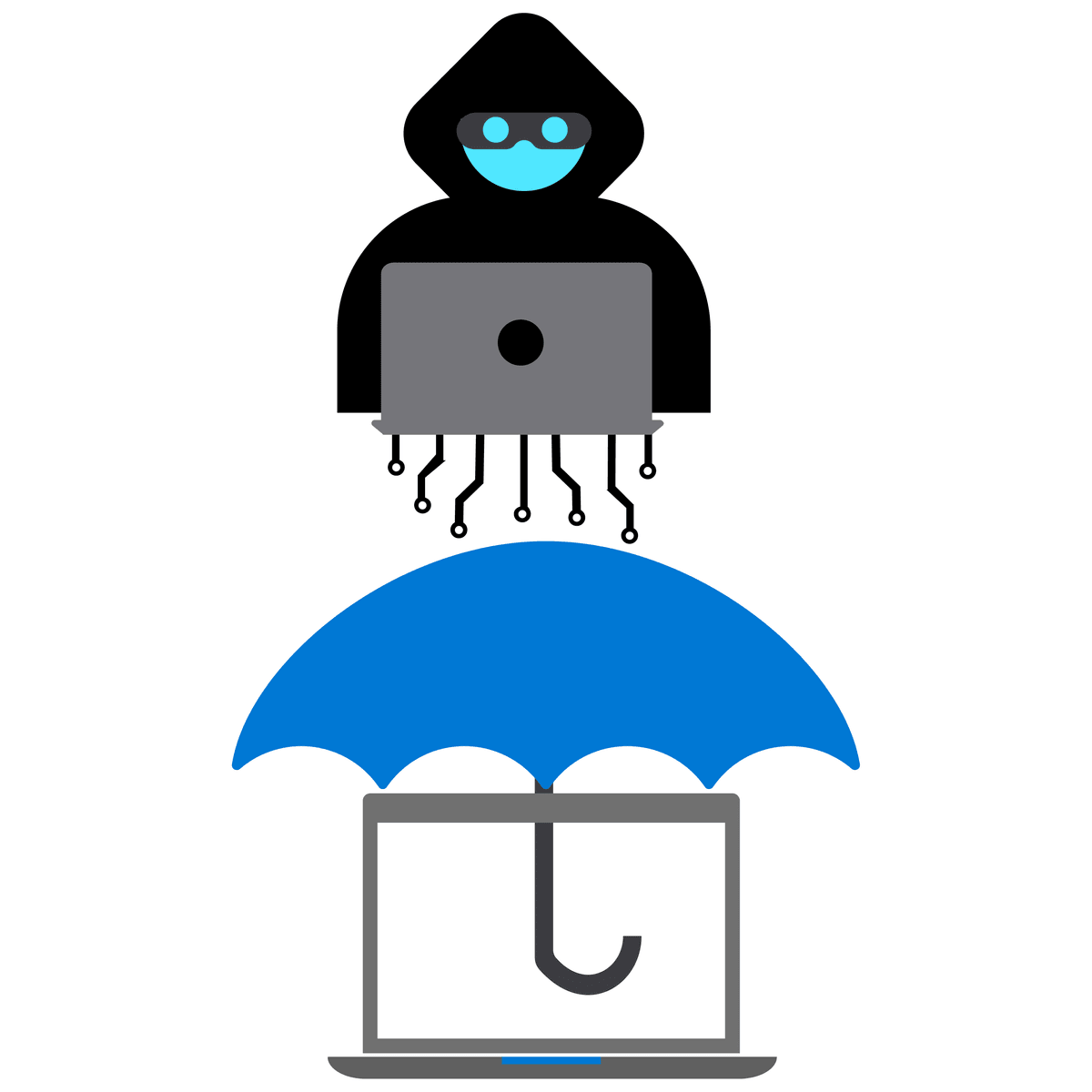 Security Threats And Attack Vectors - Dark Art Collection - Mobile Quality