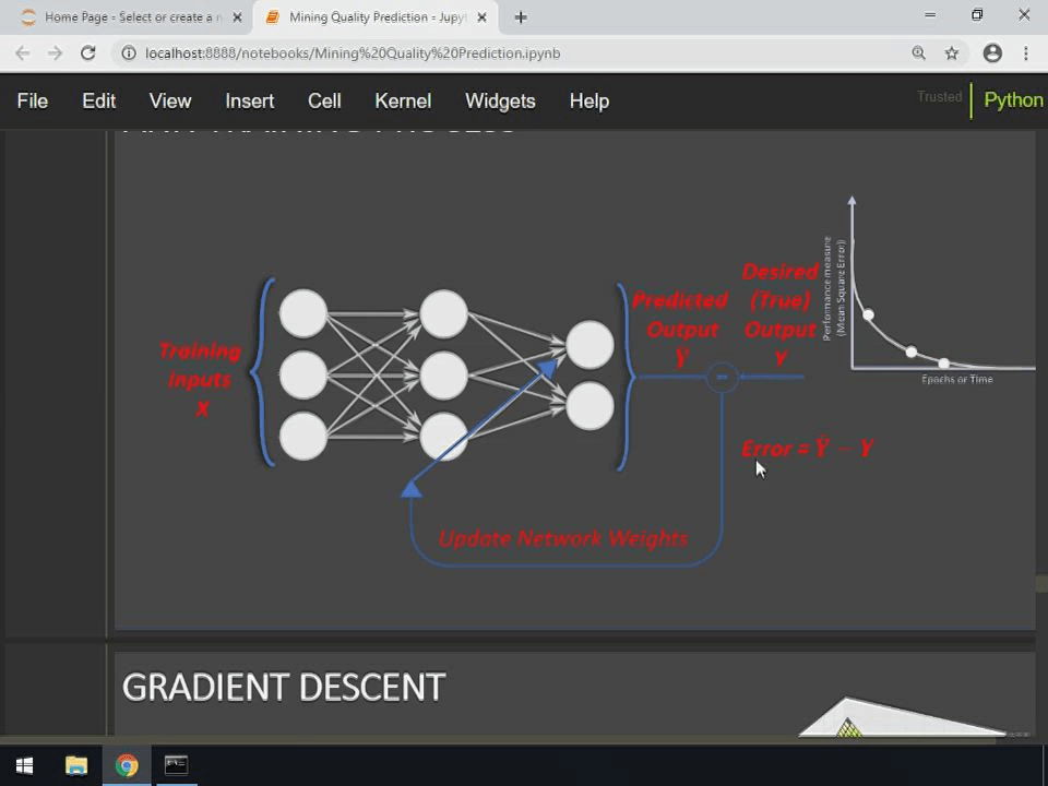 Mining Quality Prediction Using Machine Deep Learning Coursya - Perfect Gradient Texture - Full HD