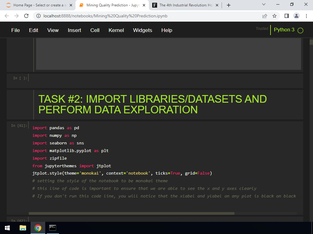 Machine Deep Learning For Mining Quality Prediction Enhanced - Artistic Vintage Design - High Resolution