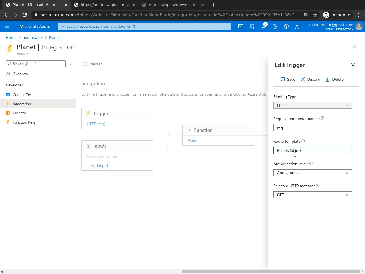 Azure Create A Rest Api Using Nodejs Serverless Functions - Download Incredible Gradient Texture | Retina