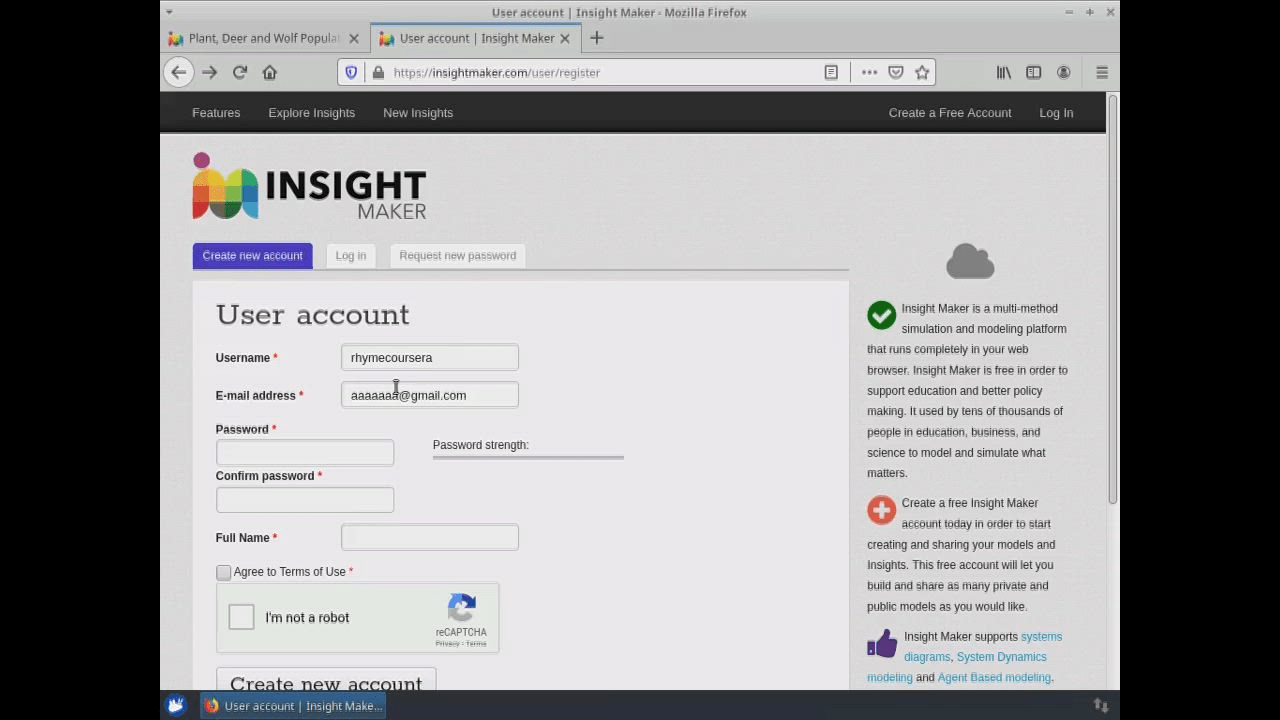 Coursera Ecosystem Project Insight Maker - Best Ocean Arts in Desktop