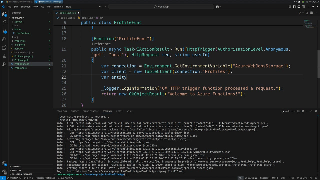Serverless Apps In C Azure Function Apps - Premium City Pattern Gallery - 8K