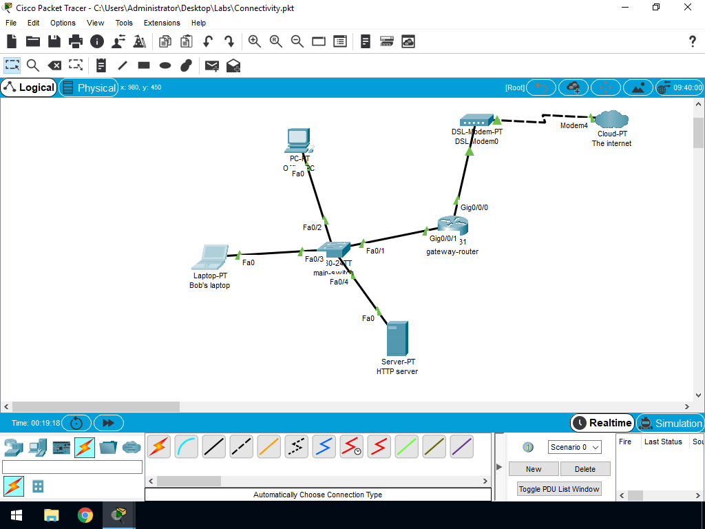 Configure And Test Basic Network Connectivity Coursya - Download Premium Minimal Illustration | Full HD