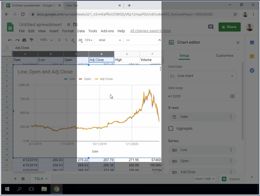 Github Kmanisgithub Building Candlestick Charts With Google Sheets - Creative Nature Background - Retina