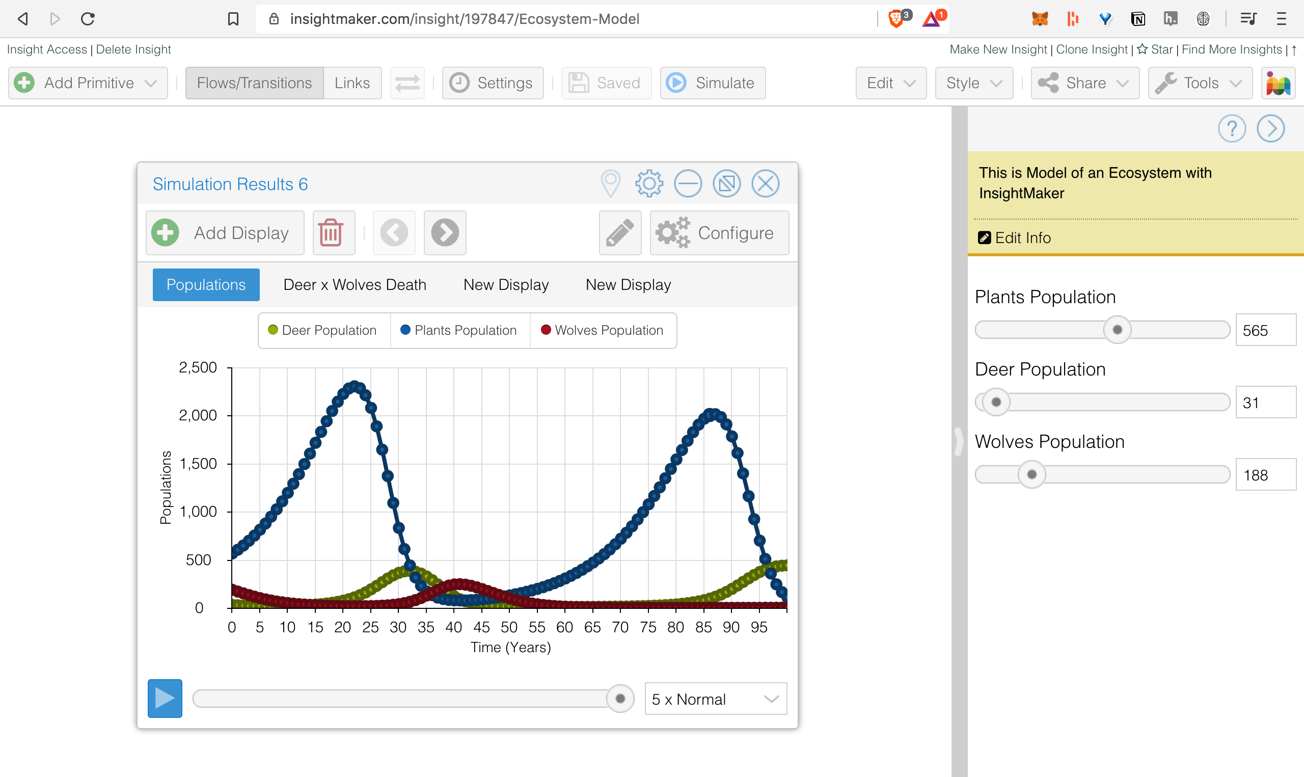 Coursera Ecosystem Project Insight Maker - Premium Dark Illustration Gallery - HD