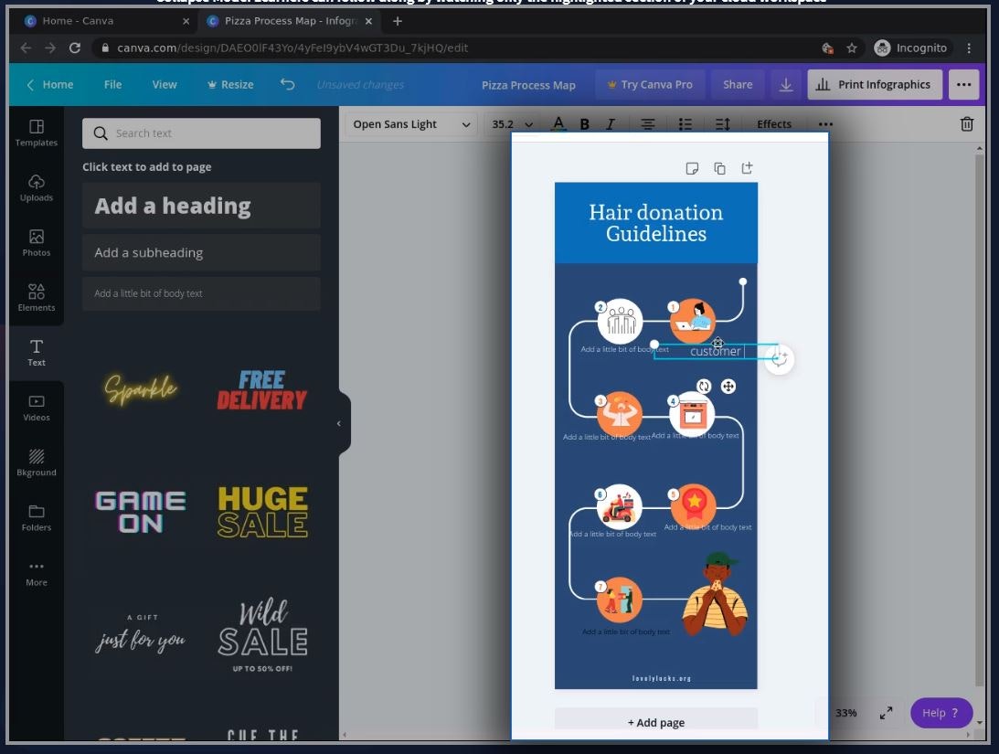 Create A Process Map Using A Canva Template - Elegant HD Space Illustrations | Free Download