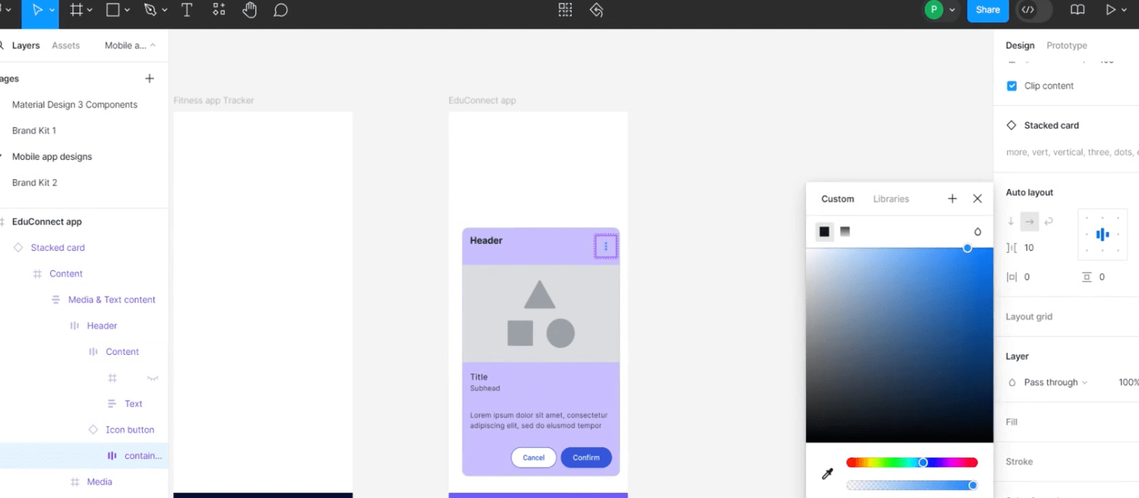 Material Design 3 For Beginners Customizing Components - Modern Space Image - High Resolution