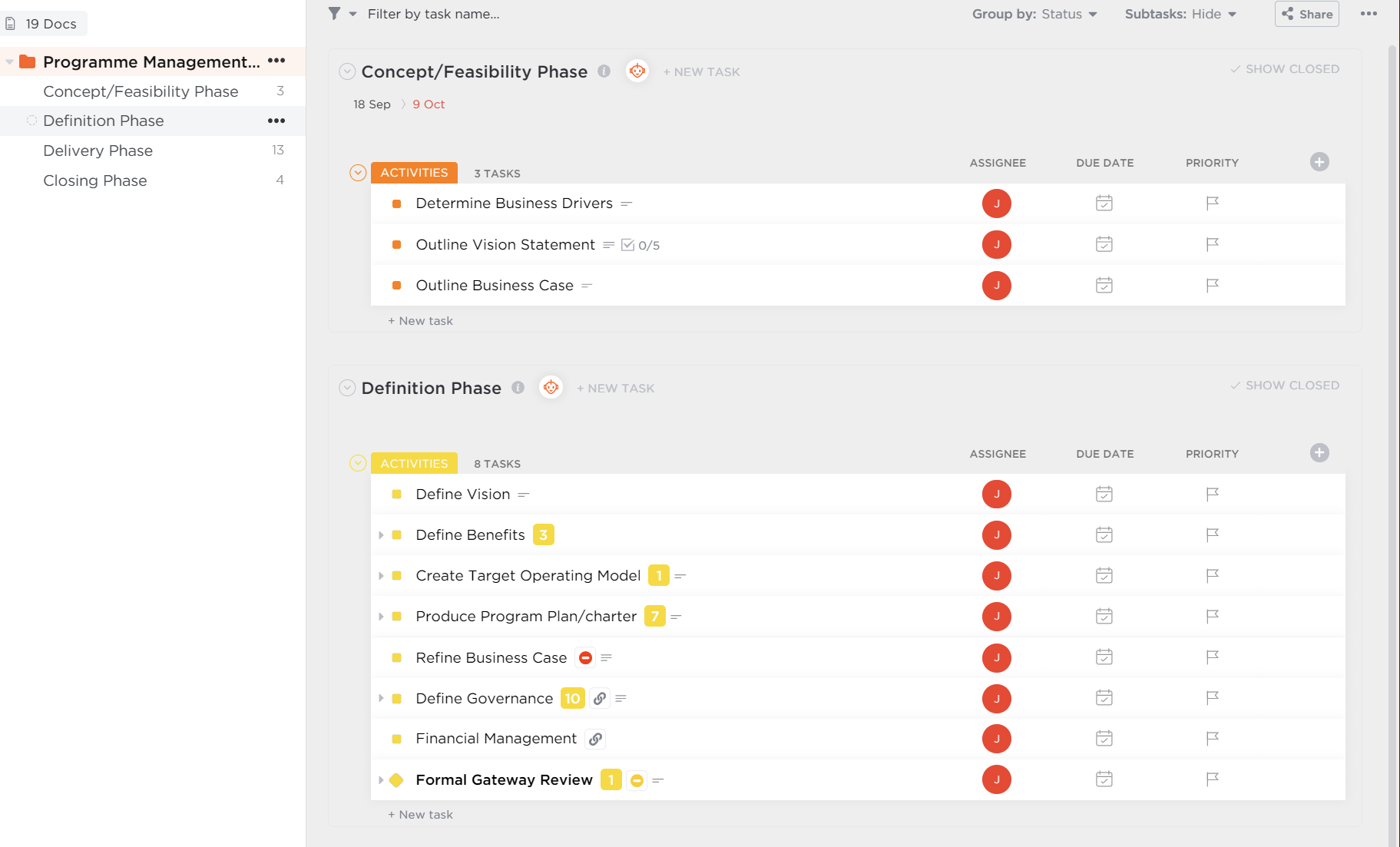 Developing A Programme Management Blueprint With Clickup - Gorgeous HD Light Patterns | Free Download