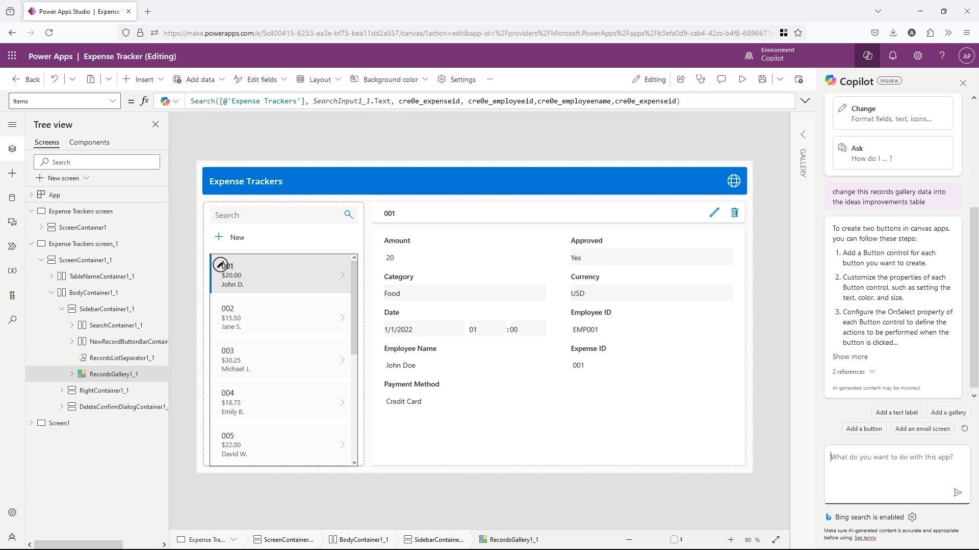 Copilot Power Apps For Beginners Create An Expense Tracker Datafloq - Download Ultra HD City Texture | 8K