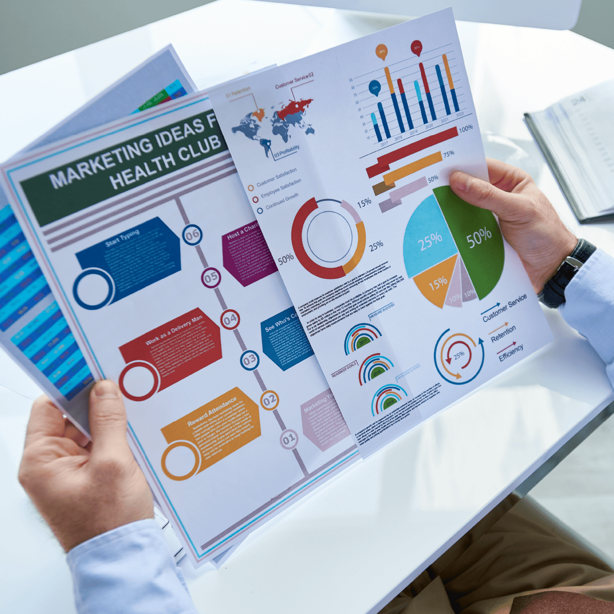 Course Selection Process Infographic Stargazer - Modern Mountain Art - Retina