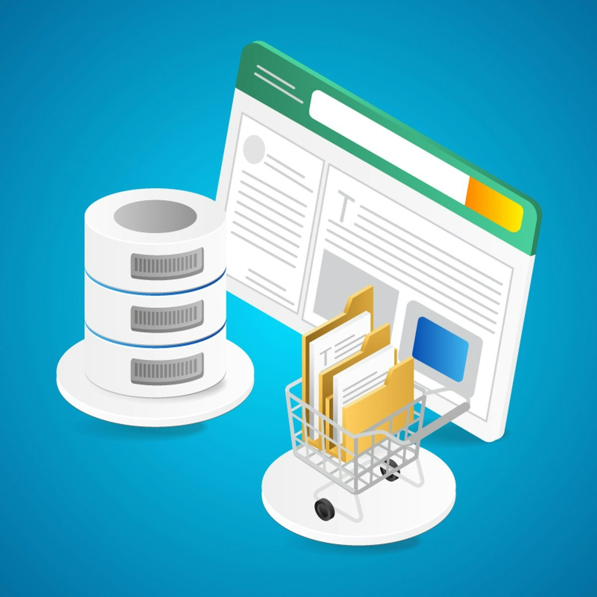 Database Administration Techrhombus - Stunning Vintage Design - High Resolution