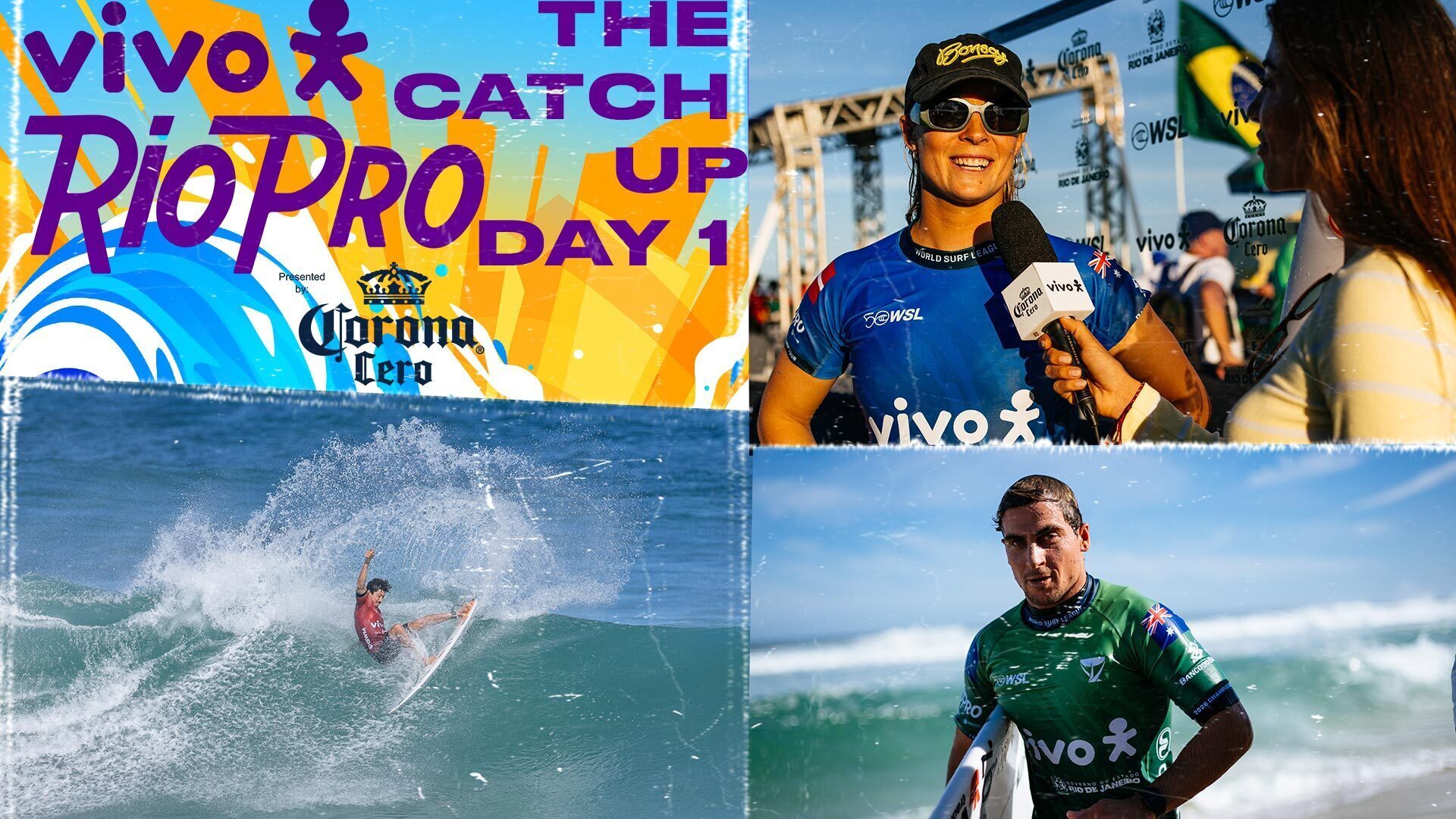 WSL Rio Pro 2023: Day 1 Highlights - Chianca's Local Heroics, Nichols' Buzzer-Beater (2026)