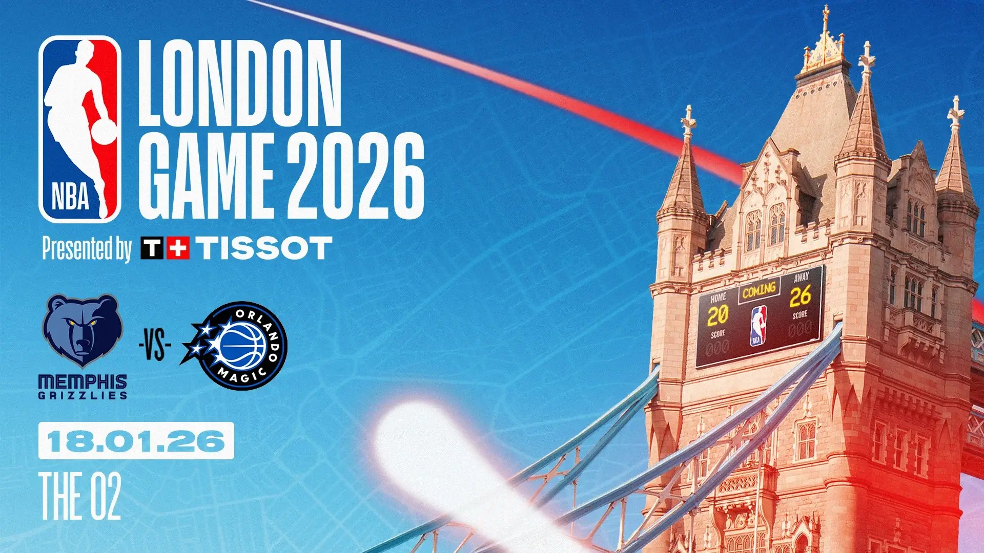 NBA London 2026 Live At The O2 London Buy Premium Tickets And VIP
