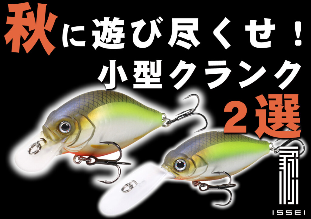 秋に遊び尽くせ！一誠の小型クランク2選！ | 釣りの総合ニュース