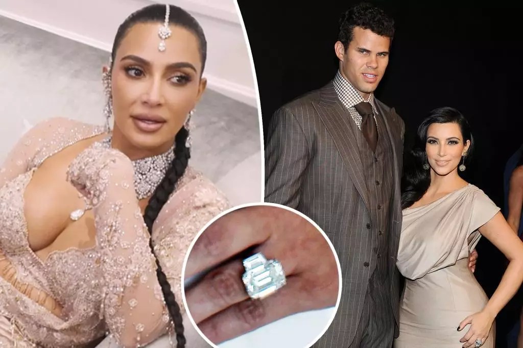 Shimmering Regrets: Kim Kardashian’s Journey Through Love and Loss