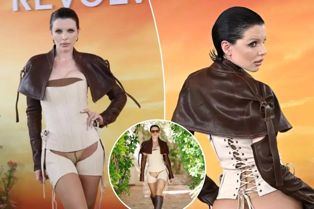 The Bold Allure of Julia Fox: Daring Fashion Statements Shattering Norms